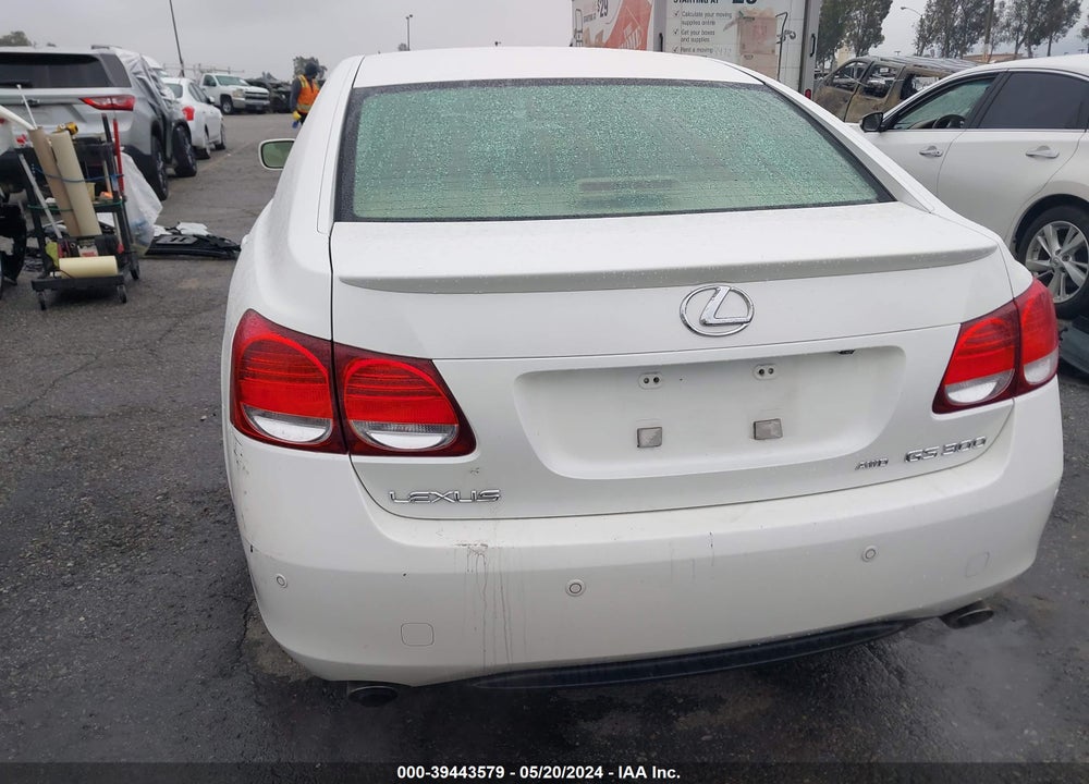 2006 LEXUS GS 300 VIN: JTHCH96S160016329