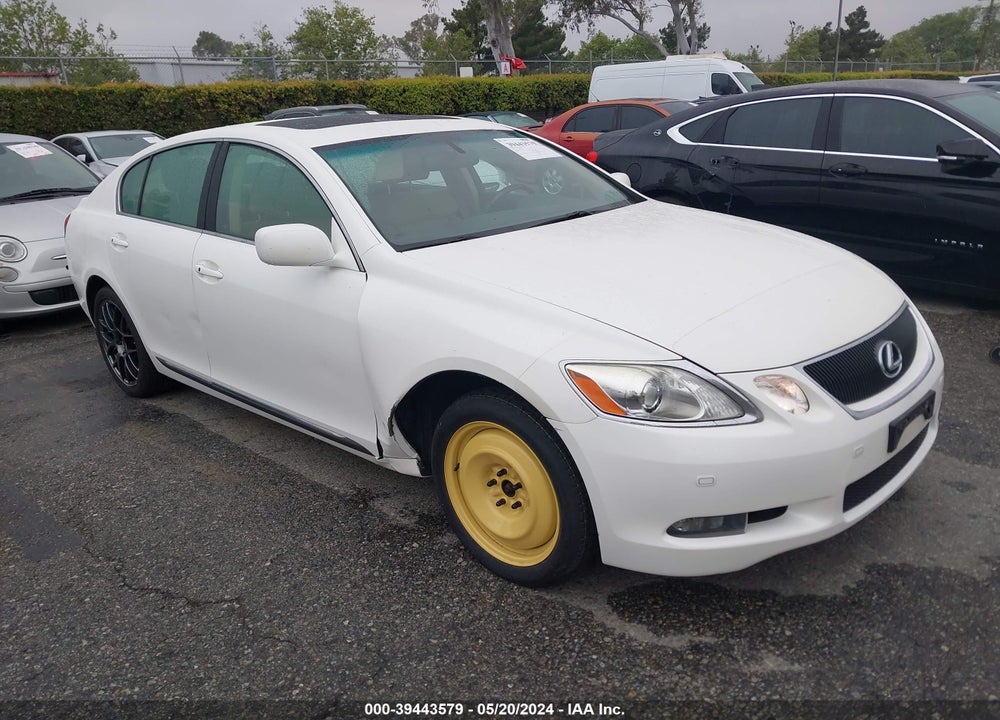 2006 LEXUS GS 300 VIN: JTHCH96S160016329