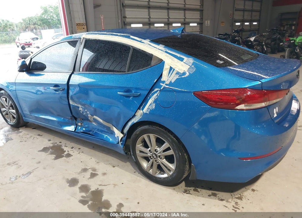 2017 HYUNDAI ELANTRA VALUE EDITION VIN: KMHD84LF6HU378390