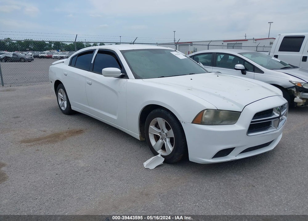 2013 DODGE CHARGER SE VIN: 2C3CDXBG0DH520161