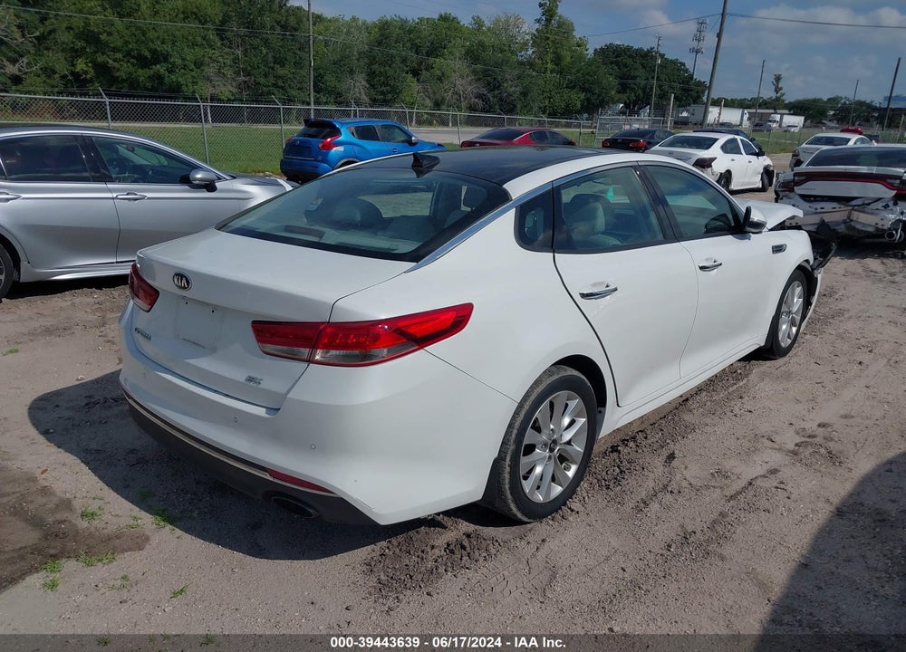 2016 KIA OPTIMA VIN: 5XXGU4L31GG064220