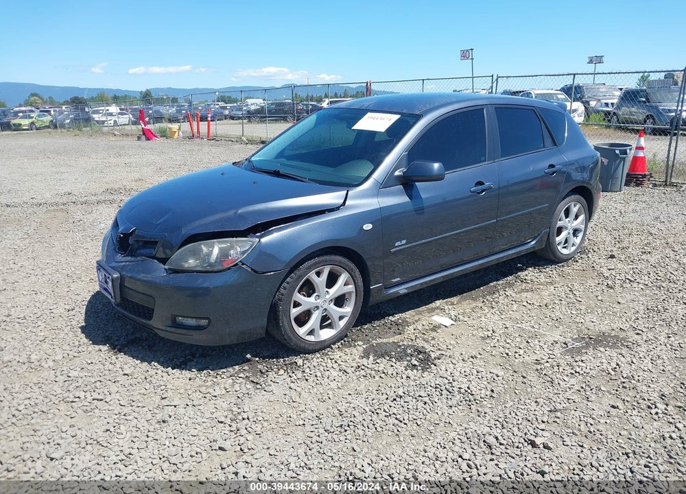 2008 MAZDA 3 S SPORT VIN: JM1BK343381105162