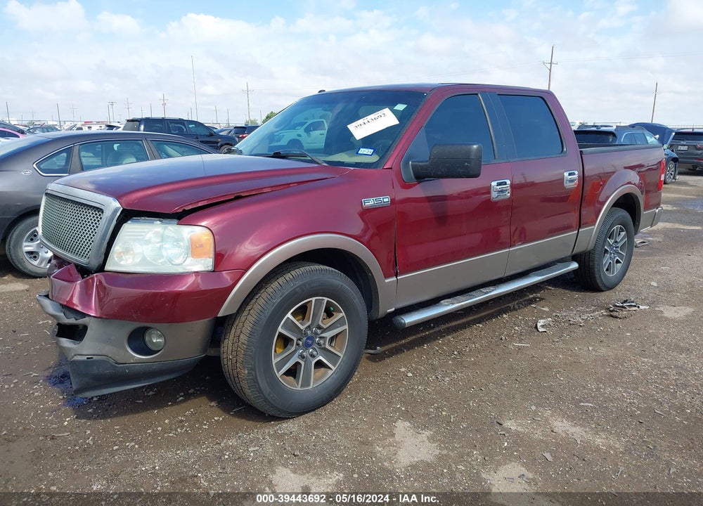 2006 FORD F-150 LARIAT/XLT VIN: 1FTPW12V96FB66051