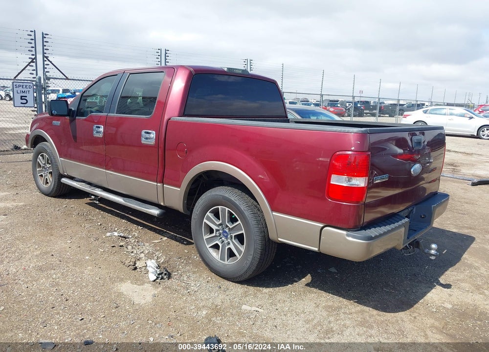 2006 FORD F-150 LARIAT/XLT VIN: 1FTPW12V96FB66051