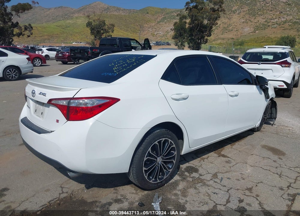 2014 TOYOTA COROLLA S PLUS VIN: 2T1BURHE9EC067890