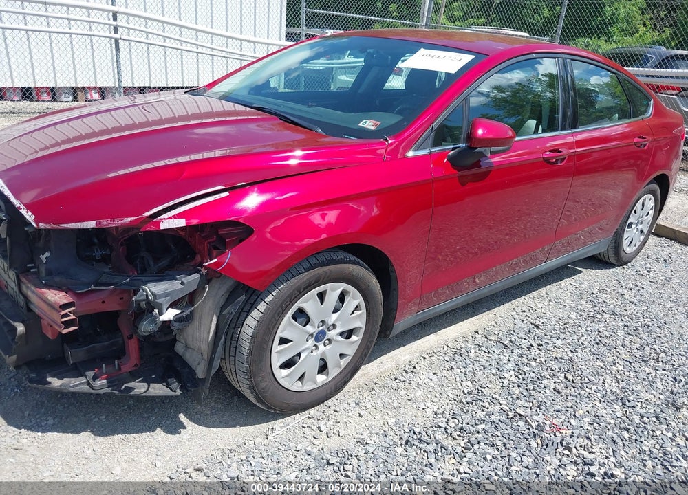 2014 FORD FUSION S VIN: 1FA6P0G74E5401589