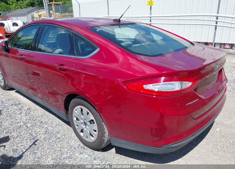 2014 FORD FUSION S VIN: 1FA6P0G74E5401589