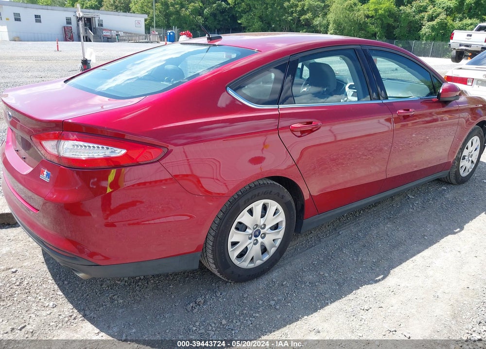2014 FORD FUSION S VIN: 1FA6P0G74E5401589