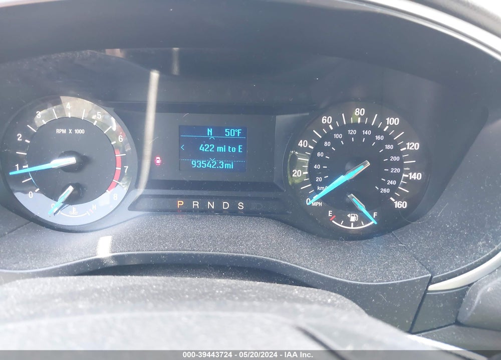 2014 FORD FUSION S VIN: 1FA6P0G74E5401589