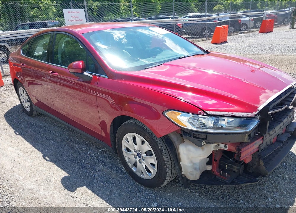 2014 FORD FUSION S VIN: 1FA6P0G74E5401589