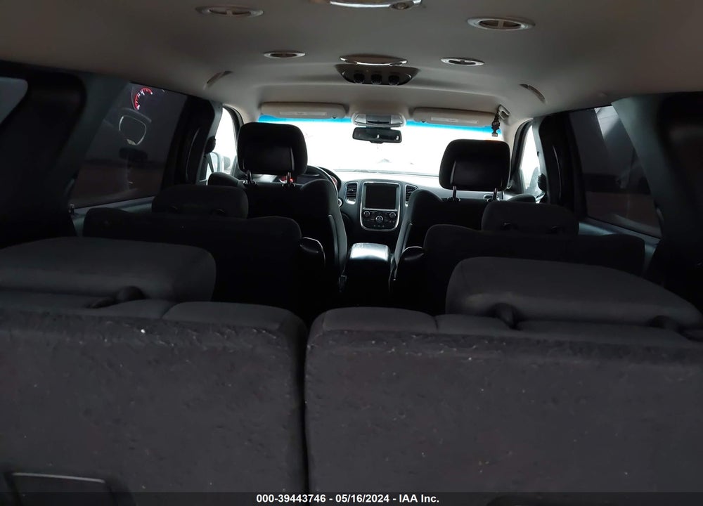 2015 DODGE DURANGO SXT VIN: 1C4RDHAG4FC729373