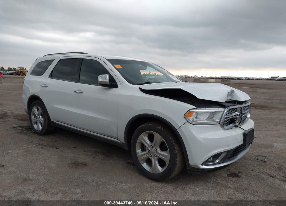 2015 DODGE DURANGO SXT VIN: 1C4RDHAG4FC729373
