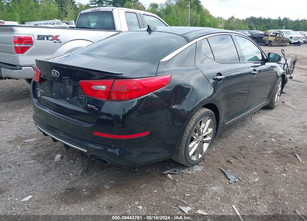 2014 KIA OPTIMA SXL TURBO VIN: 5XXGR4A68EG281193