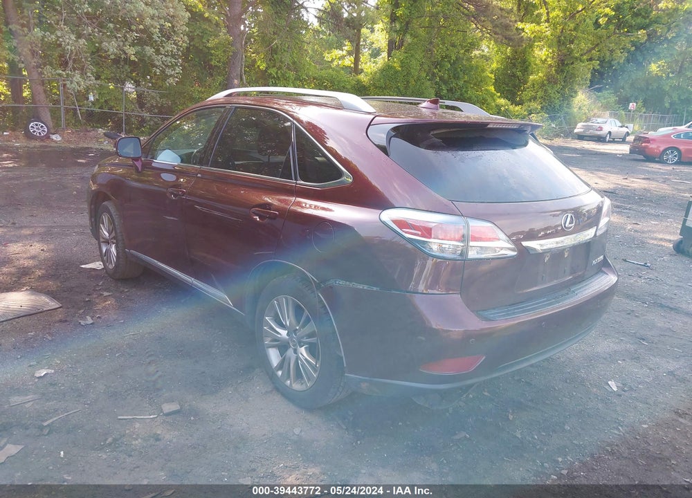 2014 LEXUS RX 350 VIN: 2T2BK1BA0EC228278