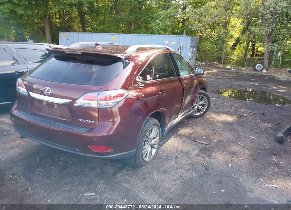 2014 LEXUS RX 350 VIN: 2T2BK1BA0EC228278