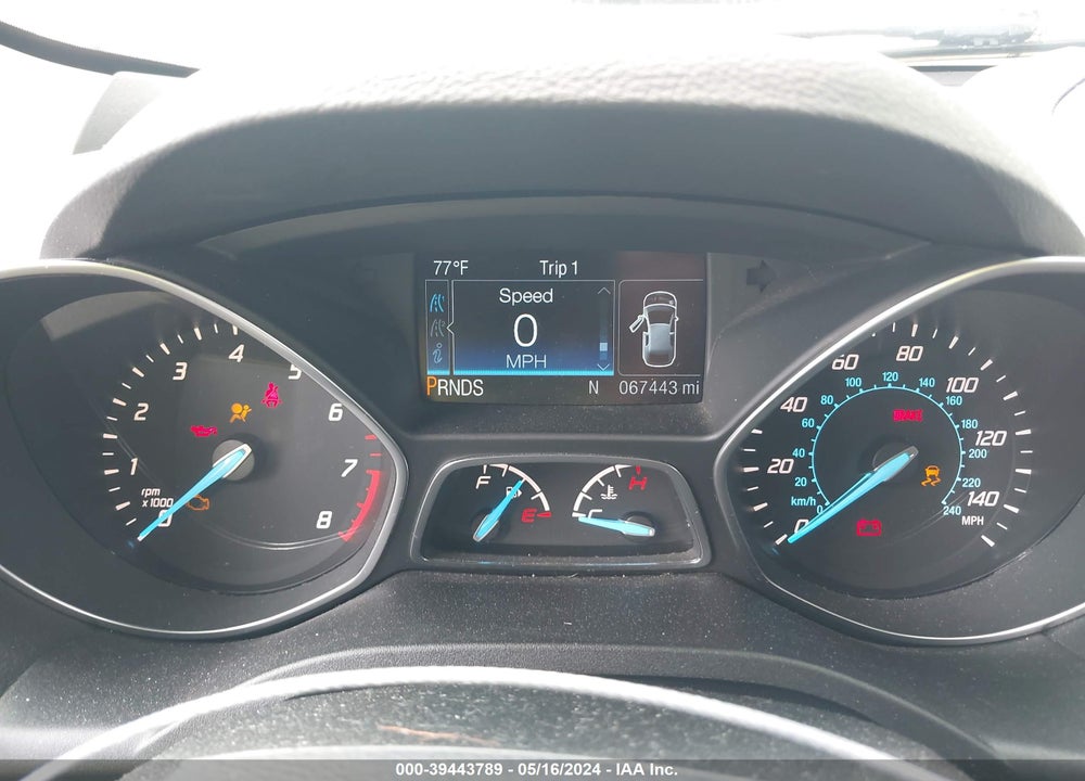 2015 FORD ESCAPE SE VIN: 1FMCU9GX5FUC34088
