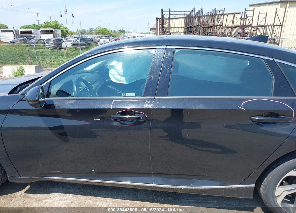 2018 HONDA ACCORD EX-L 2.0T VIN: 1HGCV2F60JA037696