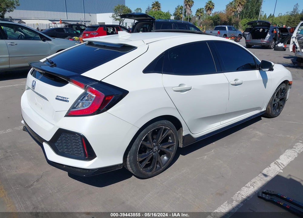 2018 HONDA CIVIC SPORT TOURING VIN: SHHFK7H92JU402264