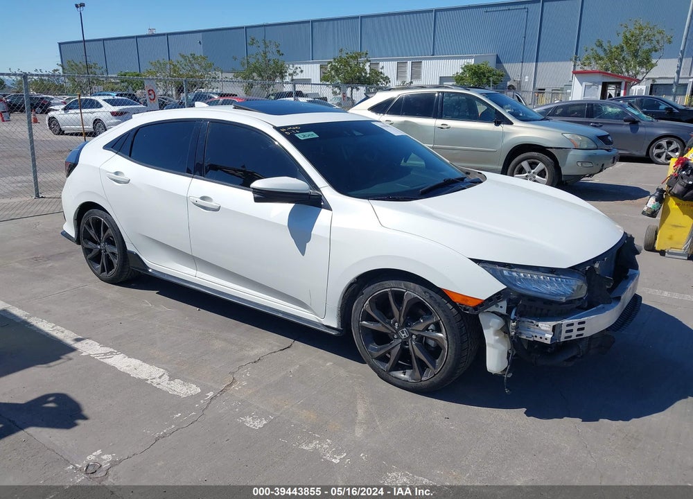 2018 HONDA CIVIC SPORT TOURING VIN: SHHFK7H92JU402264