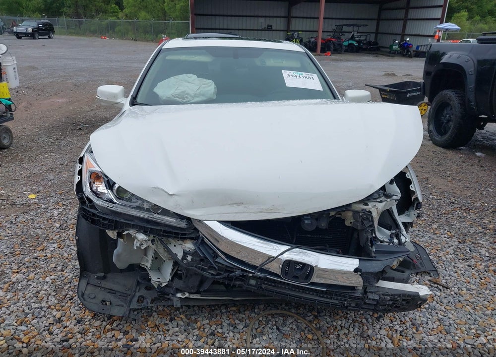 2016 HONDA ACCORD EX-L VIN: 1HGCR2F86GA140443