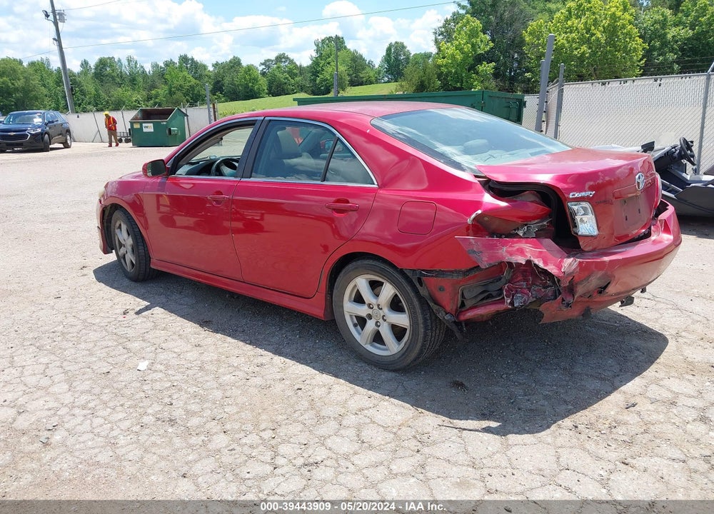 2009 TOYOTA CAMRY SE VIN: 4T1BE46K29U385038