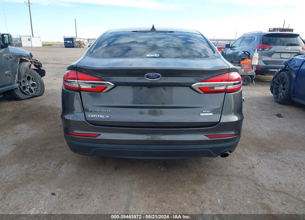 2020 FORD FUSION SE VIN: 3FA6P0HD1LR122258