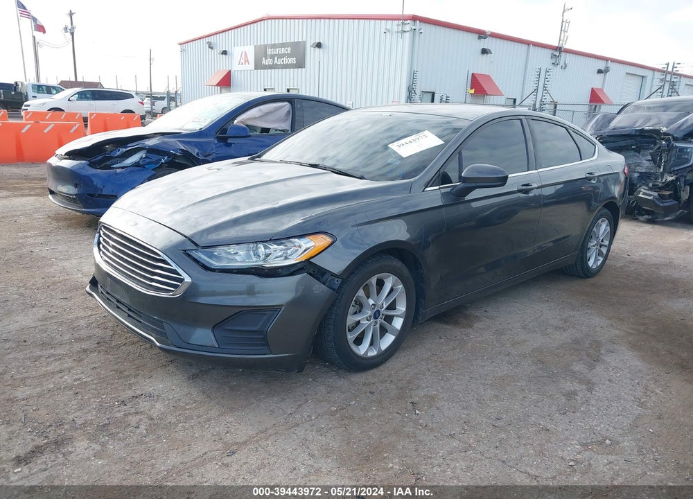 2020 FORD FUSION SE VIN: 3FA6P0HD1LR122258