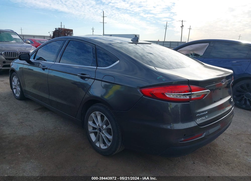 2020 FORD FUSION SE VIN: 3FA6P0HD1LR122258