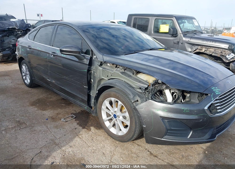 2020 FORD FUSION SE VIN: 3FA6P0HD1LR122258