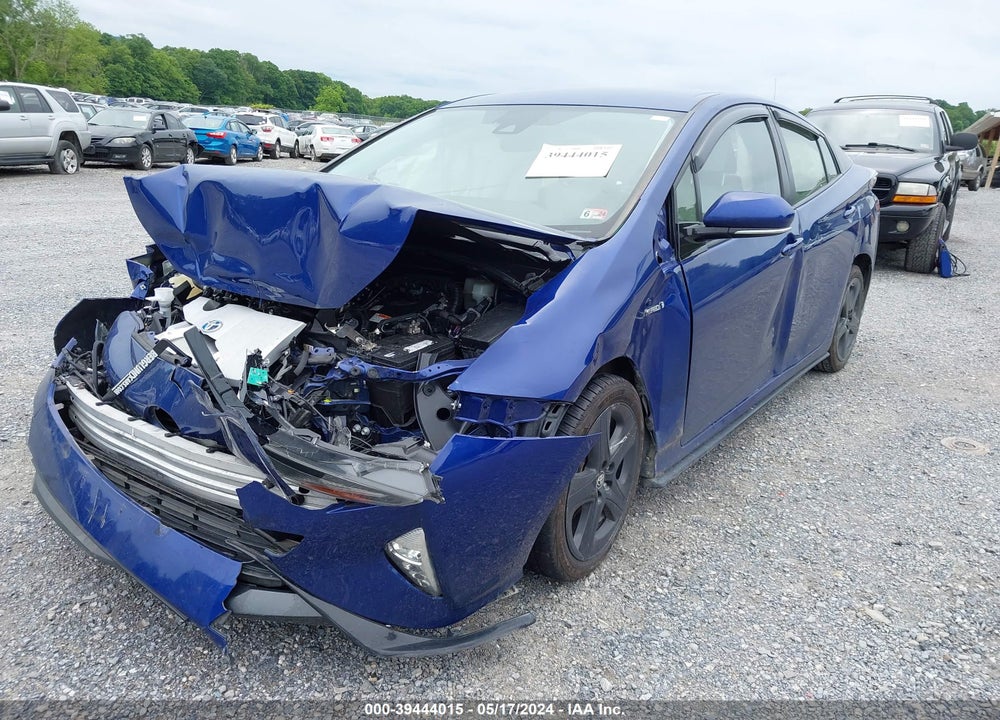 2017 TOYOTA PRIUS FOUR TOURING VIN: JTDKARFU8H3050868