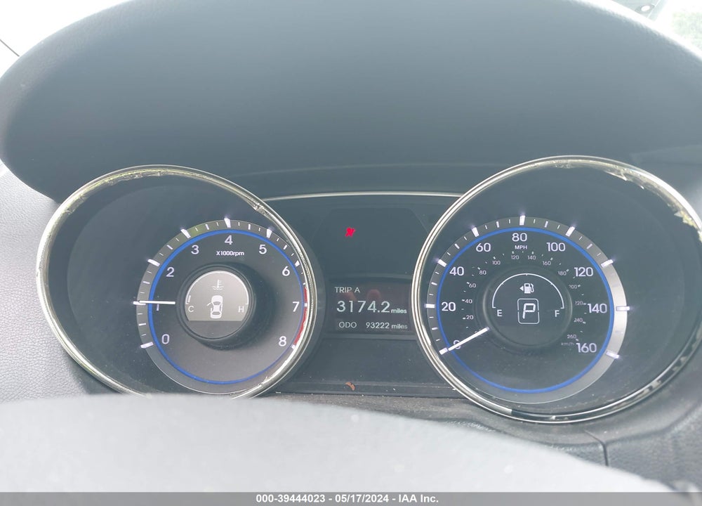 2013 HYUNDAI SONATA GLS VIN: 5NPEB4AC5DH559987