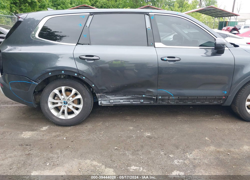 2022 KIA TELLURIDE LX VIN: 5XYP2DHC0NG262648