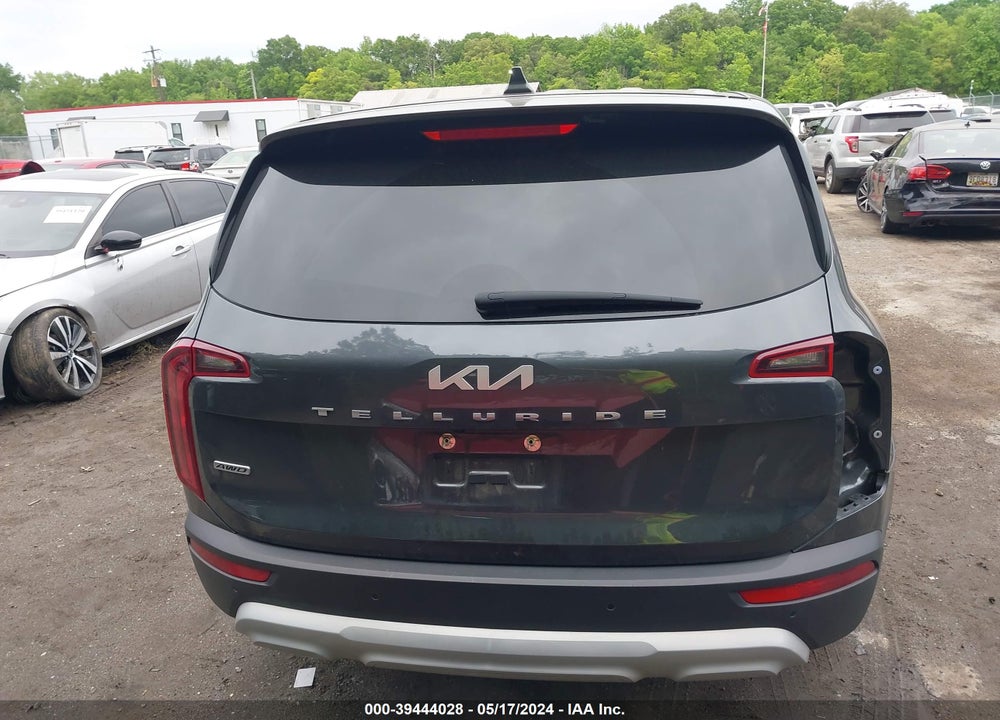 2022 KIA TELLURIDE LX VIN: 5XYP2DHC0NG262648