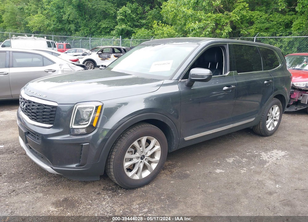 2022 KIA TELLURIDE LX VIN: 5XYP2DHC0NG262648