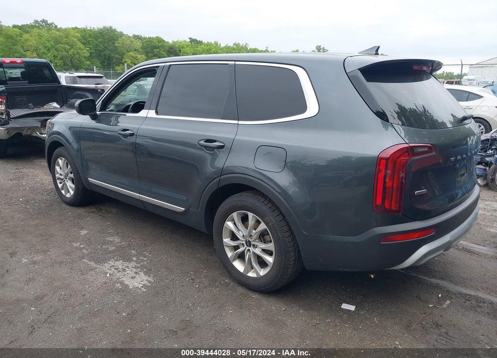 2022 KIA TELLURIDE LX VIN: 5XYP2DHC0NG262648
