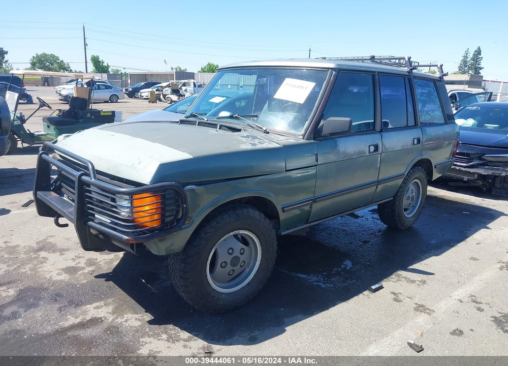 1988 LAND ROVER RANGE ROVER VIN: SALHV1146JA316521