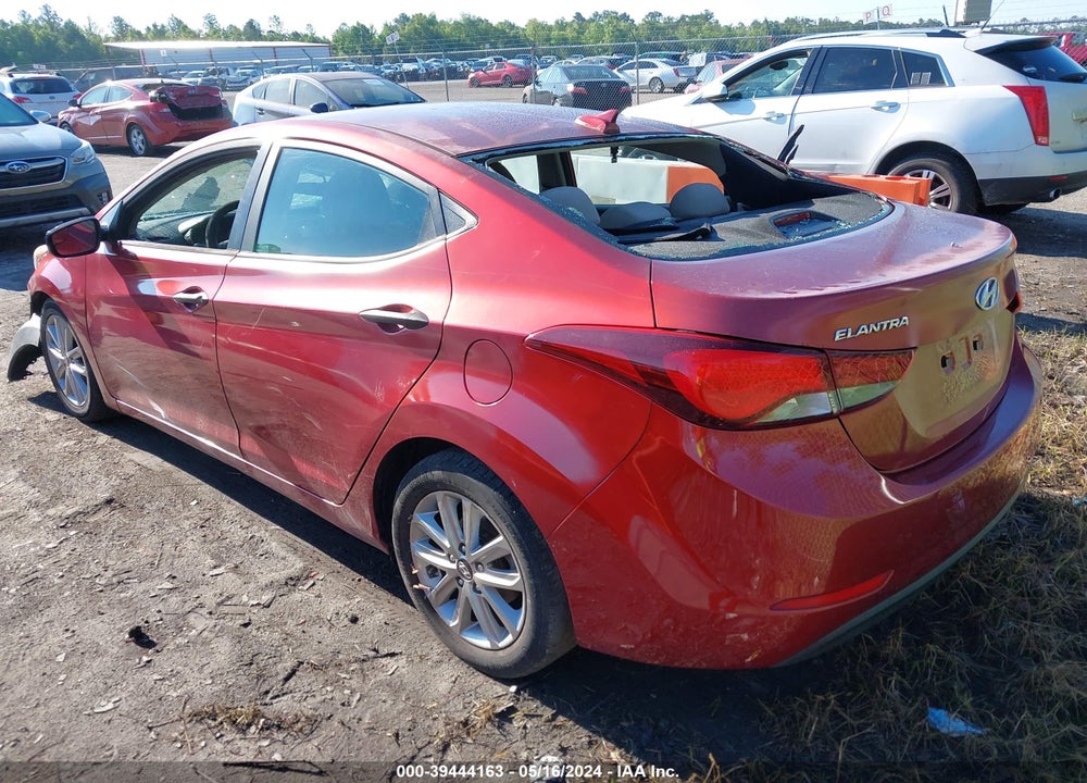 2016 HYUNDAI ELANTRA SE VIN: 5NPDH4AE2GH760164