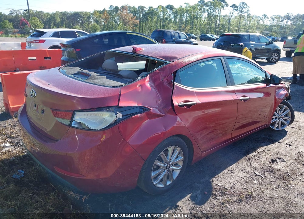 2016 HYUNDAI ELANTRA SE VIN: 5NPDH4AE2GH760164