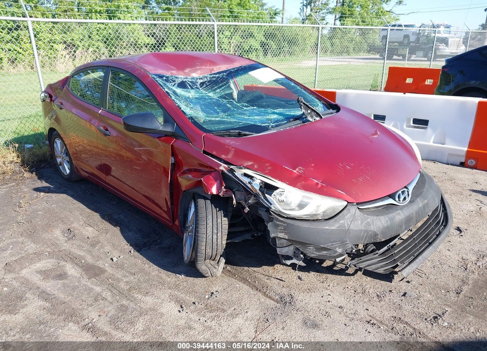 2016 HYUNDAI ELANTRA SE VIN: 5NPDH4AE2GH760164
