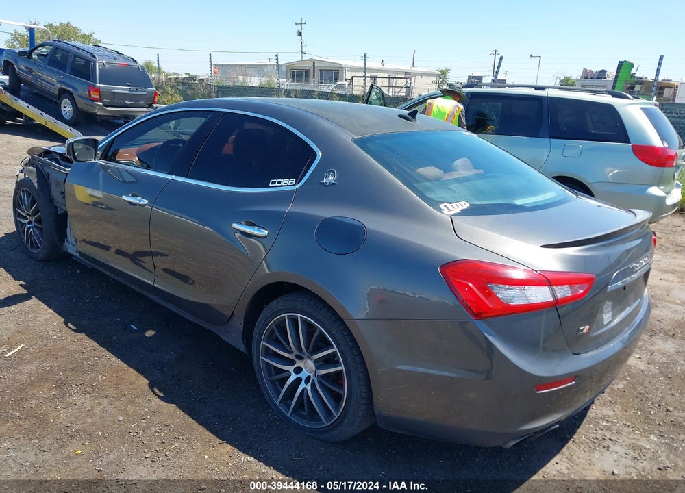 2014 MASERATI GHIBLI VIN: ZAM57XSA2E1105569