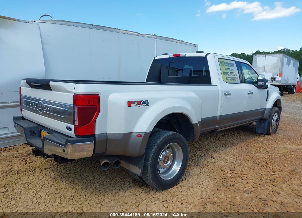 2022 FORD F-450 KING RANCH VIN: 1FT8W4DT5NED59173