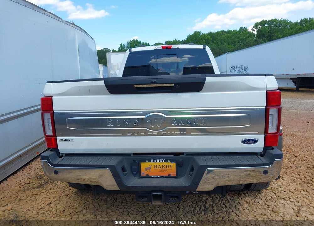 2022 FORD F-450 KING RANCH VIN: 1FT8W4DT5NED59173