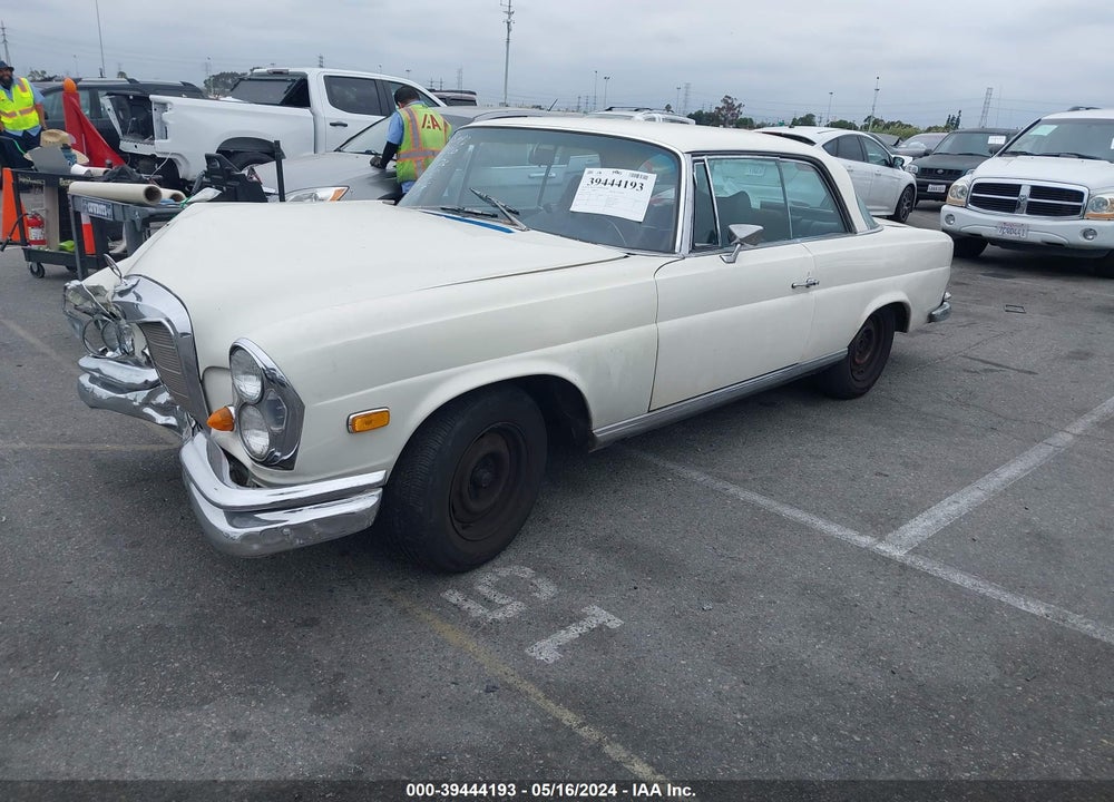 1969 MBNZ 280 SE COUPE VIN: 12002182