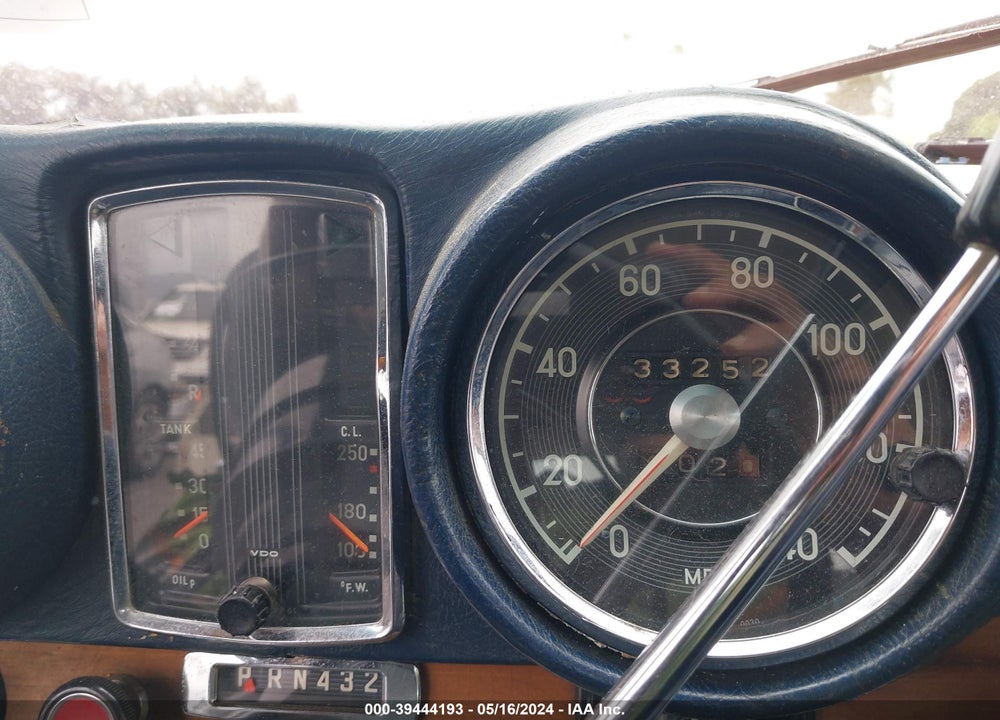 1969 MBNZ 280 SE COUPE VIN: 12002182