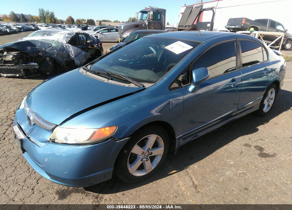 2006 HONDA CIVIC EX VIN: 1HGFA16836L138487
