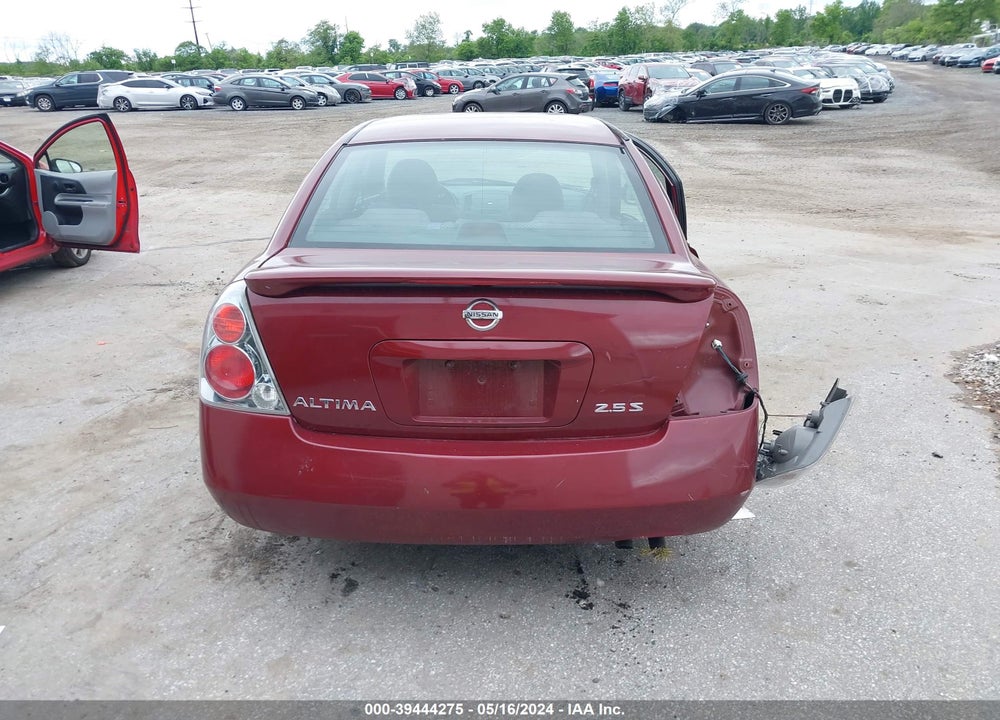2005 NISSAN ALTIMA 2.5 S VIN: 1N4AL11E95C347303