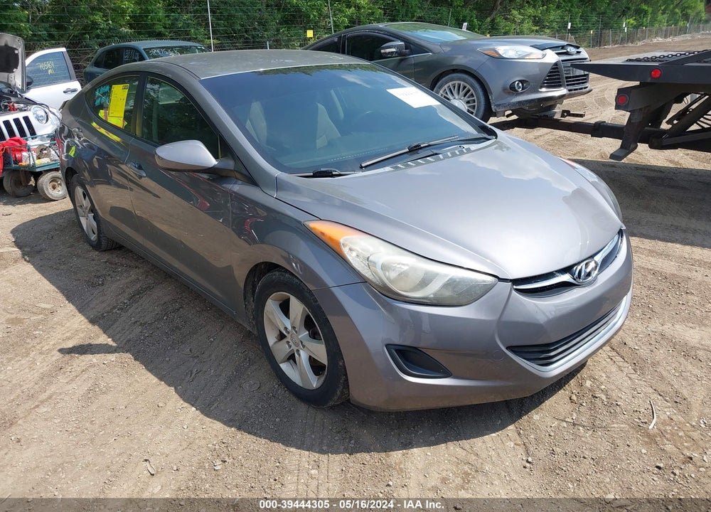 2013 HYUNDAI ELANTRA GLS VIN: 5NPDH4AE2DH375506