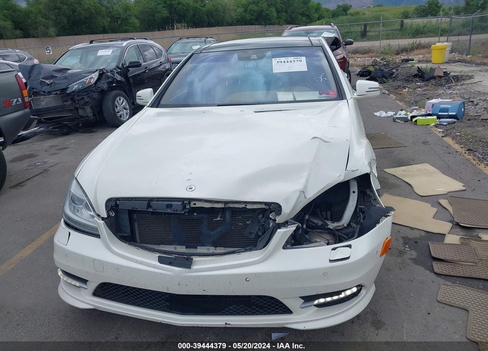 2013 MERCEDES-BENZ S 550 VIN: WDDNG7DB3DA510645