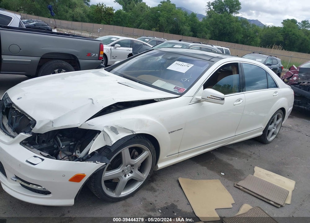 2013 MERCEDES-BENZ S 550 VIN: WDDNG7DB3DA510645