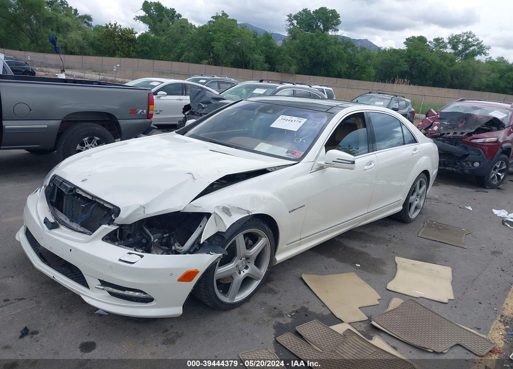 2013 MERCEDES-BENZ S 550 VIN: WDDNG7DB3DA510645